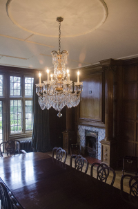 Dining room - Jacobean manor house, Northamptonshire